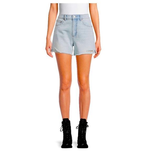 No Boundaries Pants - No Boundaries Juniors High Rise Denim Shorts Size 9